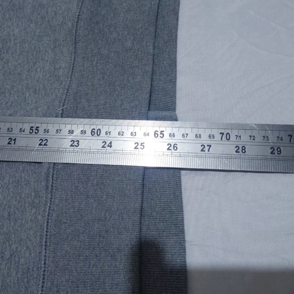 GAP Tracksuit Jacket Men's Medium Long Sleeve Full Zip Grey Spell Out - Picture 6 of 7